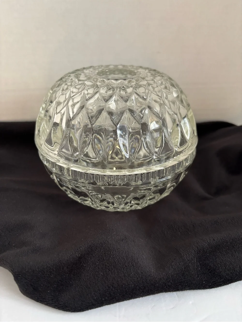 Indiana Glass fairy lamp